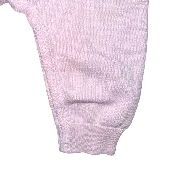 ANGEL DEAR BOUTIQUE pink sweater romper baby girl's size 18-24 months 18M - Picture 8 of 11